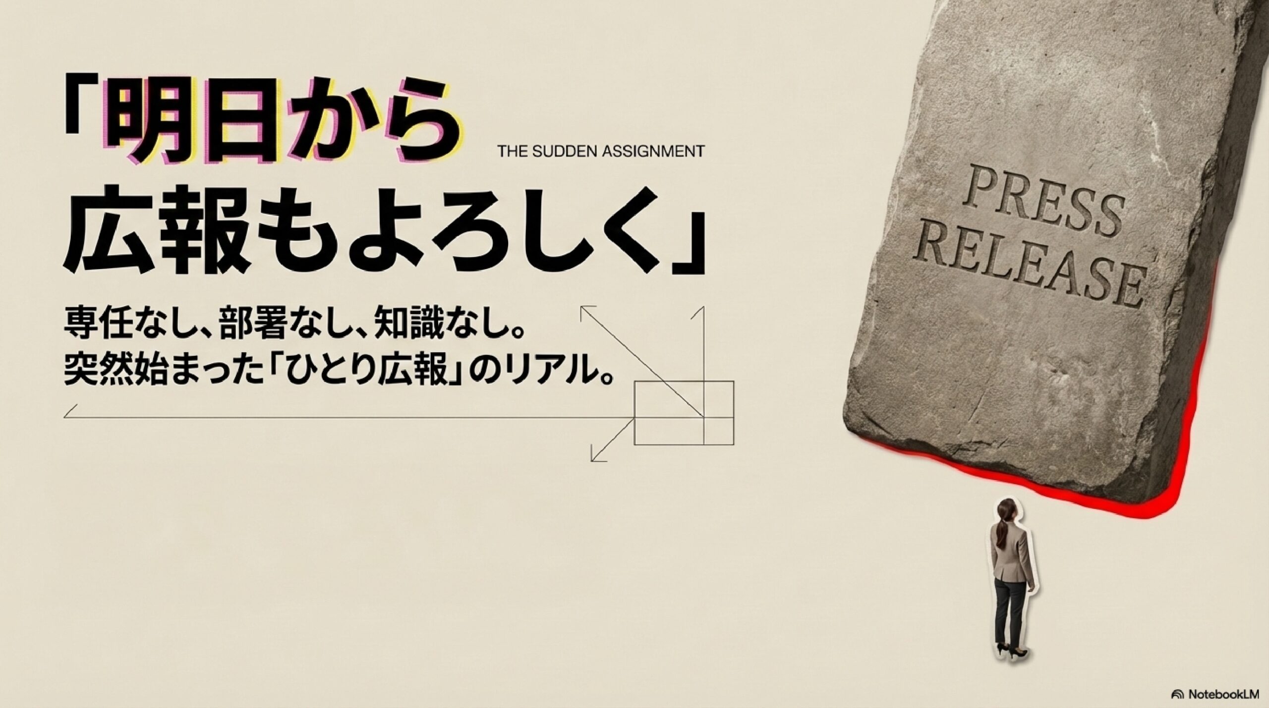 「明日から広報もよろしく！」一人広報のリアル